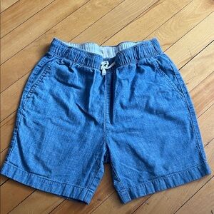 Crewcuts Blue Cotton Drawstring Shorts Kids